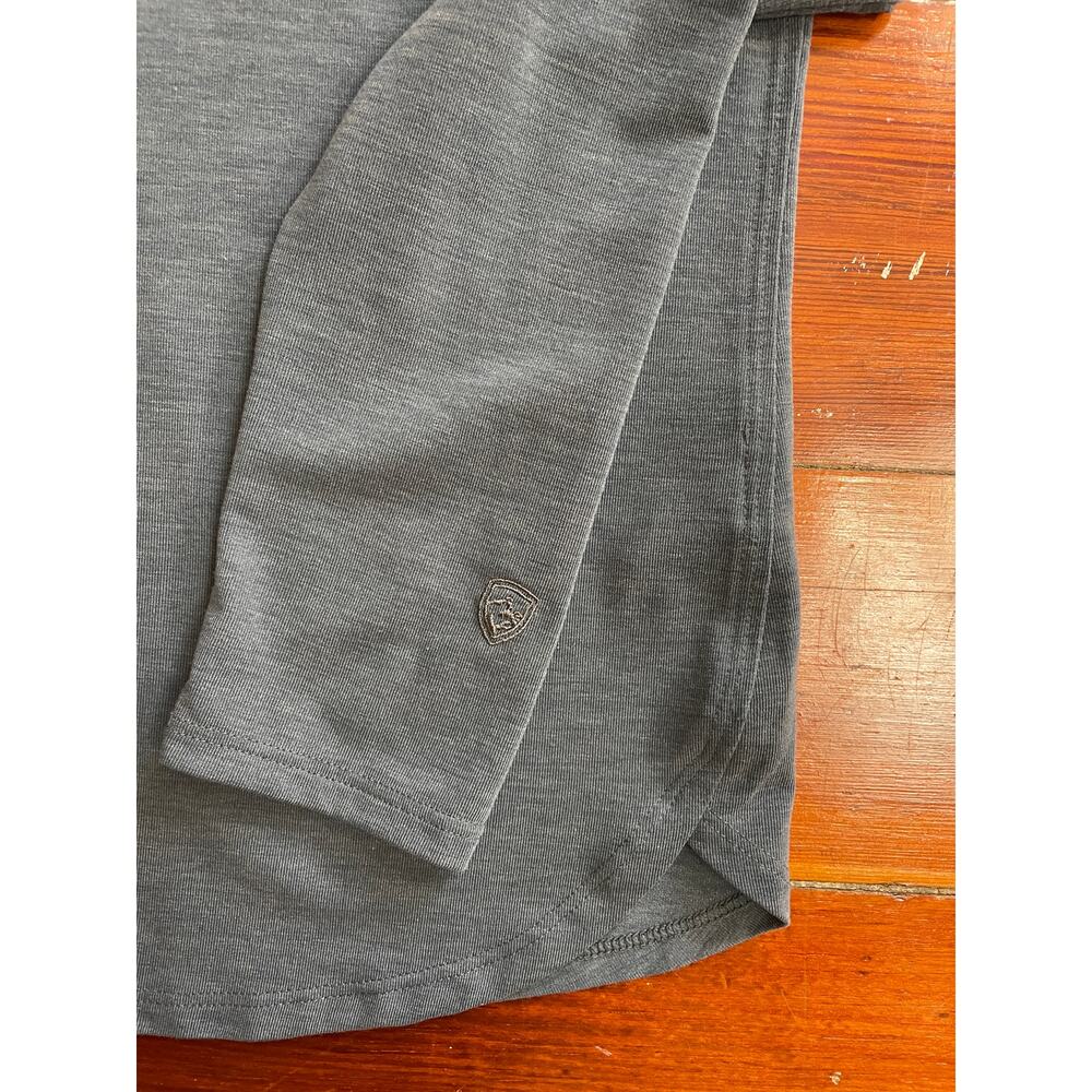 Kuhl Womens Small Gray Long Sleeve Performance Hiking Top Tencel Blend - Picture 6 of 8
